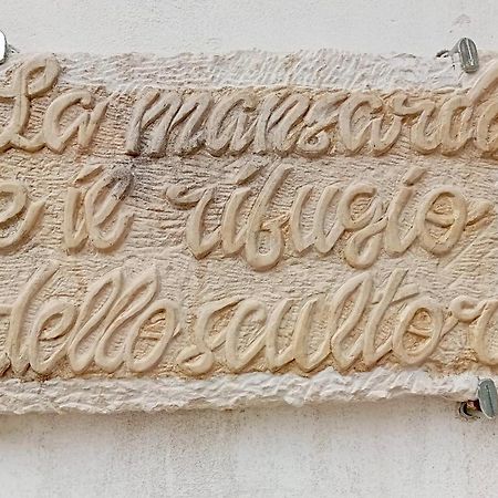 La Mansarda Dello Scultore Niscemi Buitenkant foto