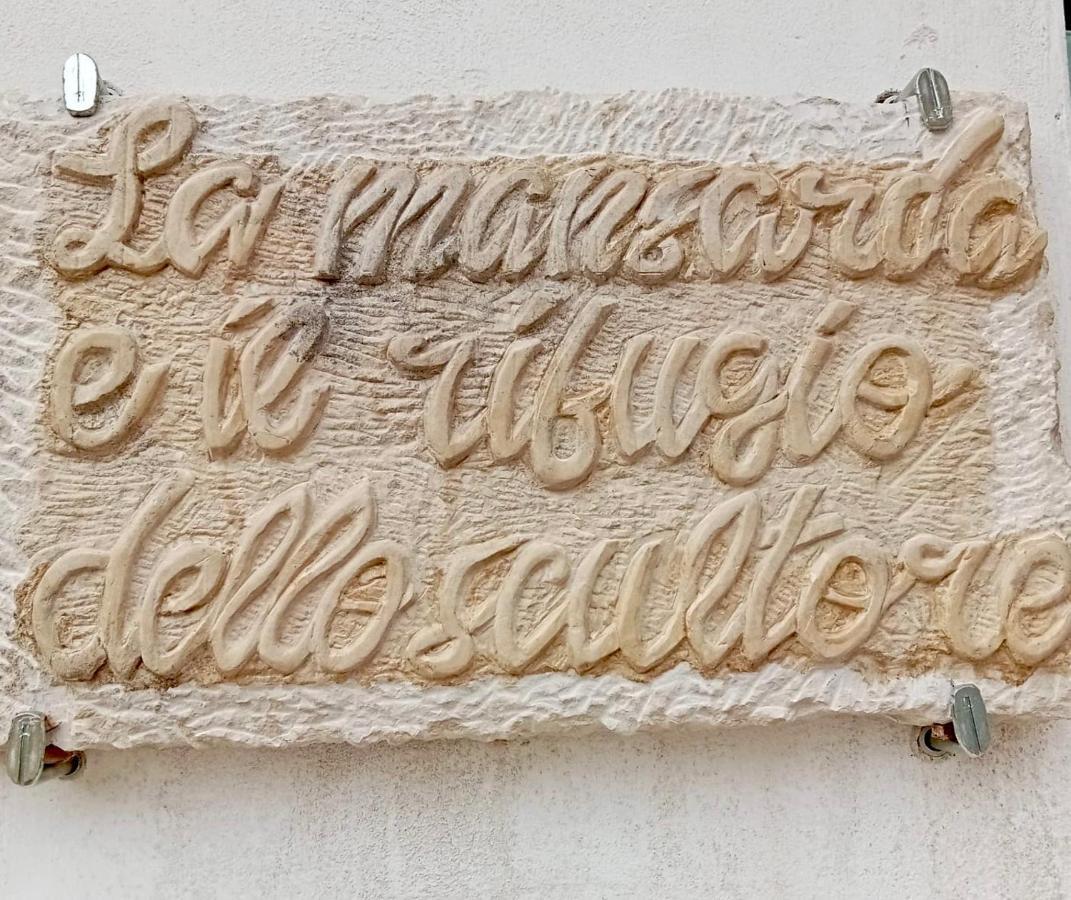La Mansarda Dello Scultore Niscemi Buitenkant foto
